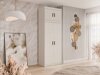 Garderobeskab Novduni 103 (Beige)