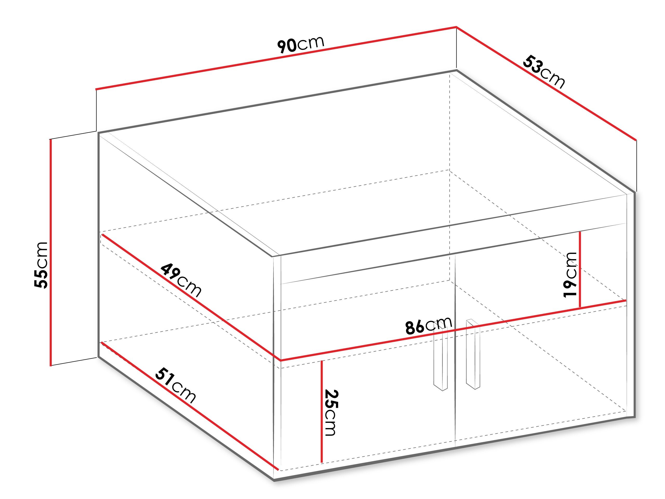 Dressoir Novduni 122 (Sonoma eik)