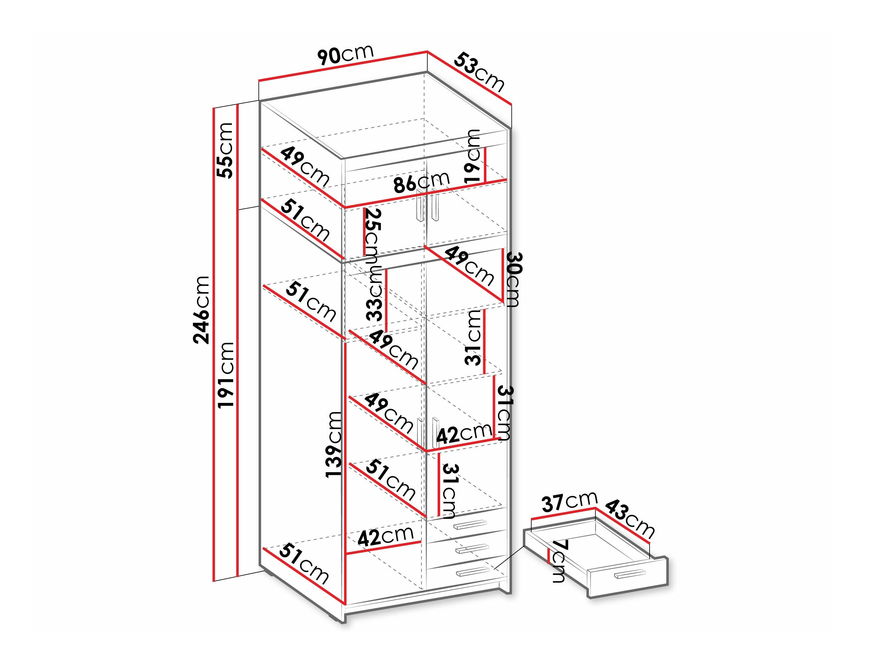 Garderobeskab Novduni 113 (Lefkas eg)