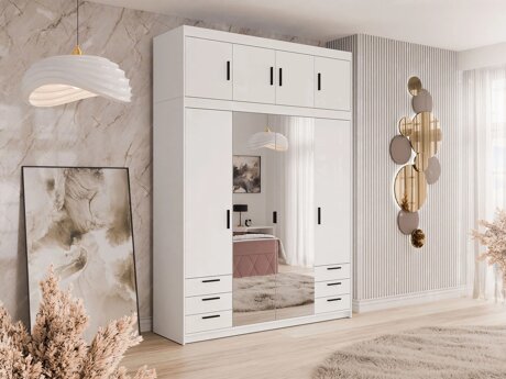 Garderobeskab Novduni 120 (Hvid)