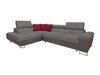 Kotna garnitura Comfivo Ruta II (Soft 029 + Uttario Velvet 2971 + Kronos 02)