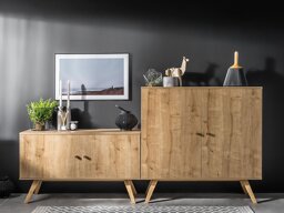 Wohnzimmer-Sets Ruvruvi 121 (Eichenholzoptik)