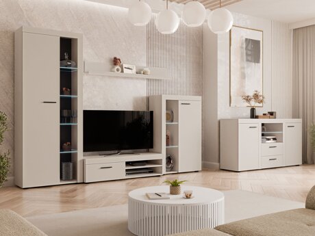 Woonkamerset Univio I (Beige)