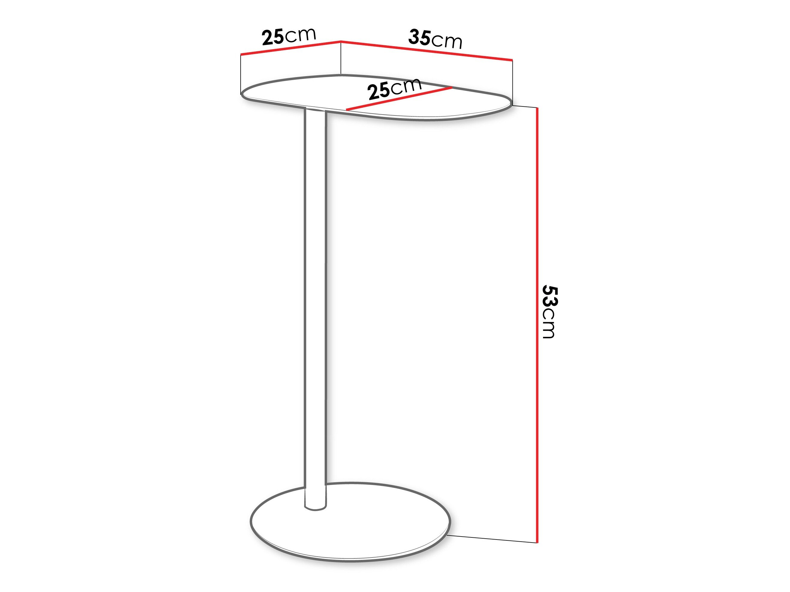 Sidebord Richardson 136 (Beige)