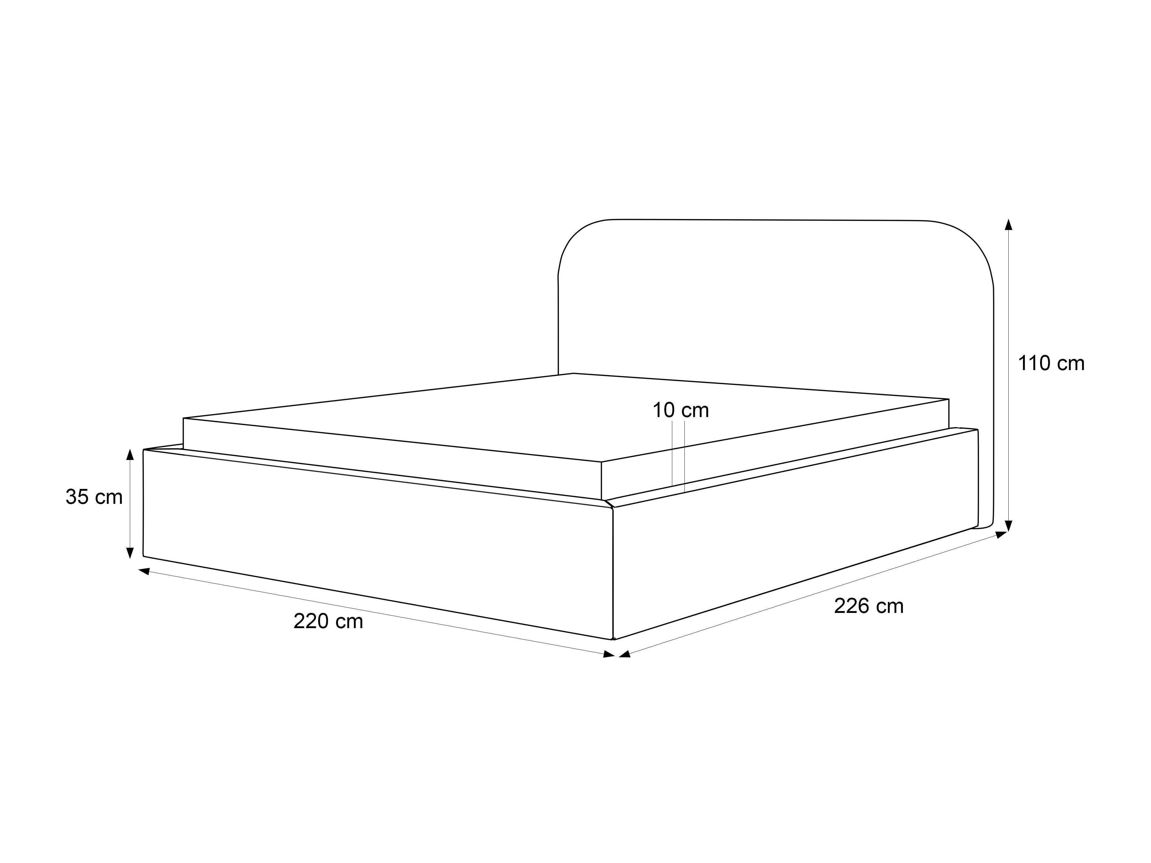 Bed Martinez 126 (Lumi 04)