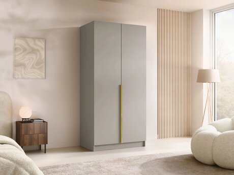 Garderobeskab Closico 195 (Kashmir + Gylden)