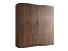 Garderobeskab Closico 202 (Valnød)