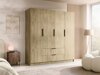 Garderobeskab Closico Cadron I (Egetræ)