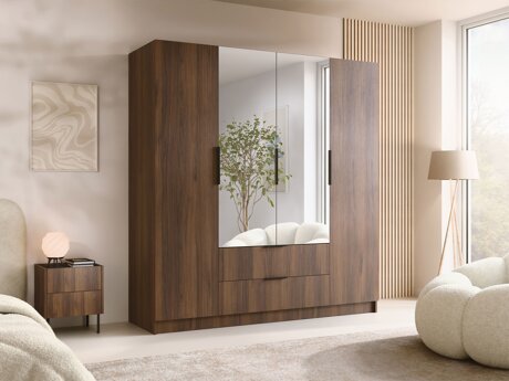 Garderobeskab Closico Cadron II (Valnød)