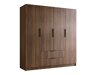Kledingkast Closico Cadron I (Notenhout)