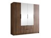 Kledingkast Closico Cadron II (Notenhout)