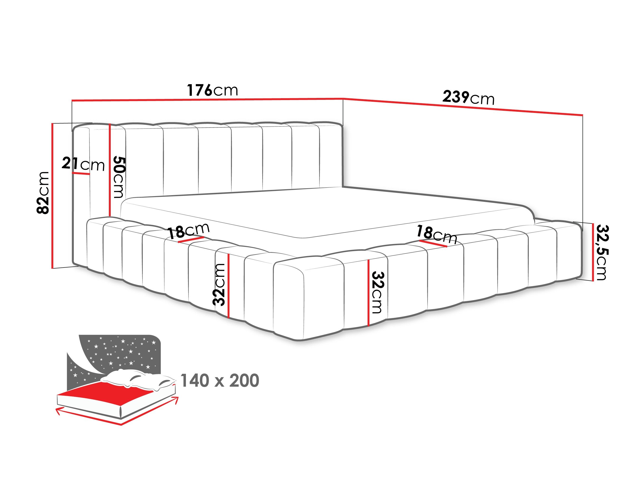 Bed Hesperia 125 (Kronos 22)