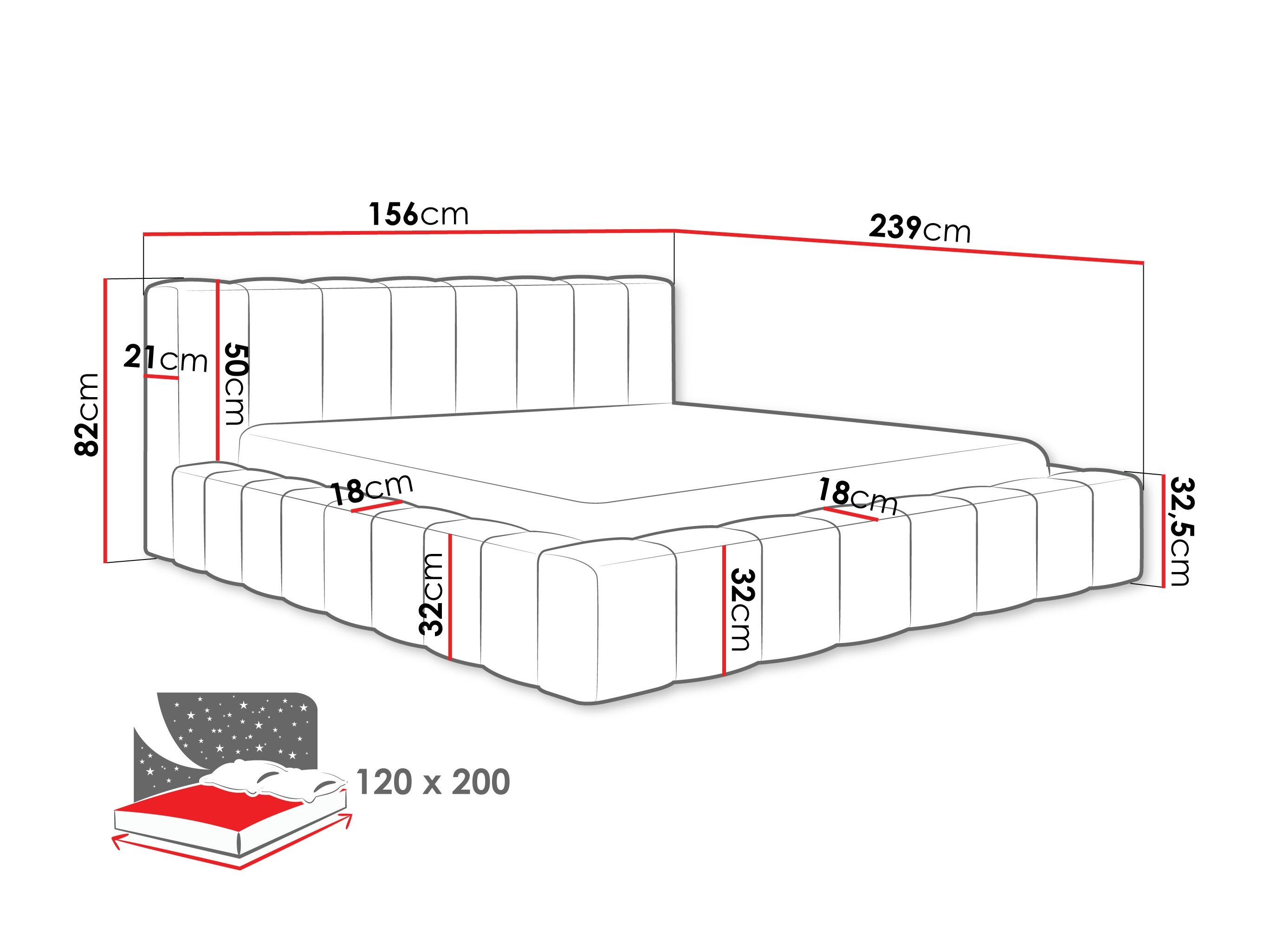 Bed Hesperia 125 (Kronos 29)