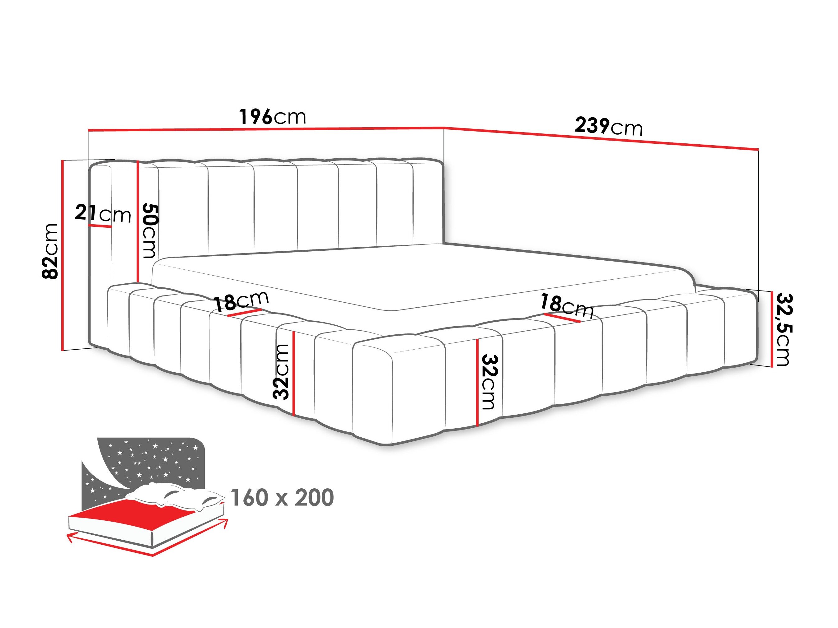 Bed Hesperia 125 (Kronos 29)