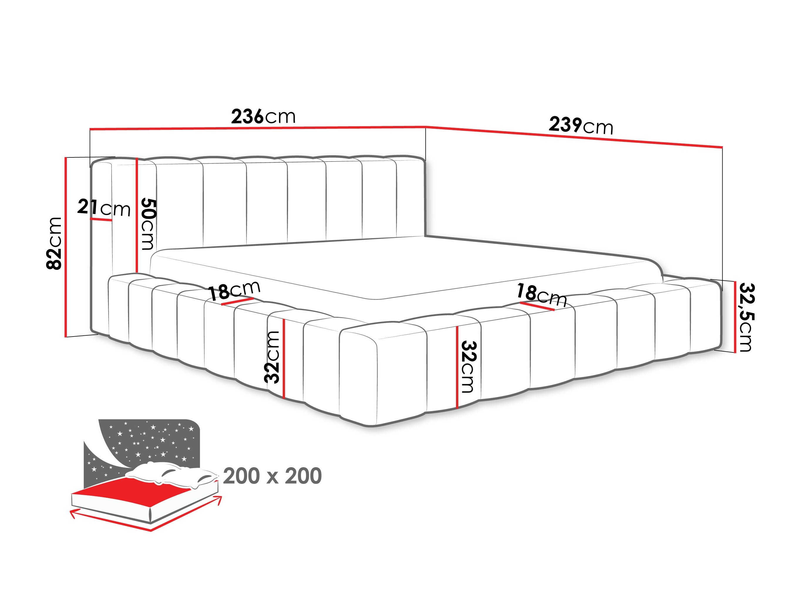 Bed Hesperia 125 (Kronos 29)