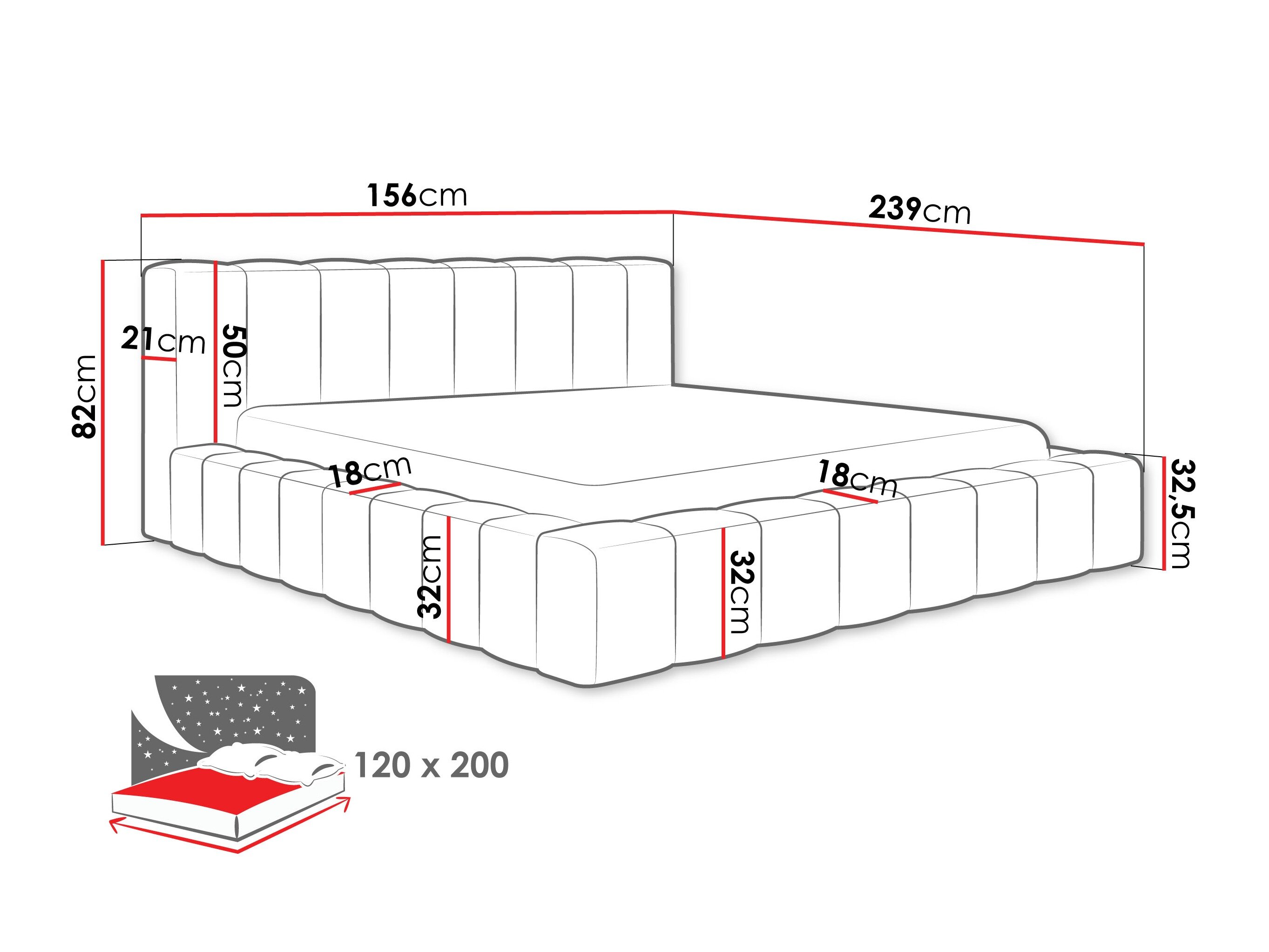 Bed Hesperia 125 (Kronos 38)