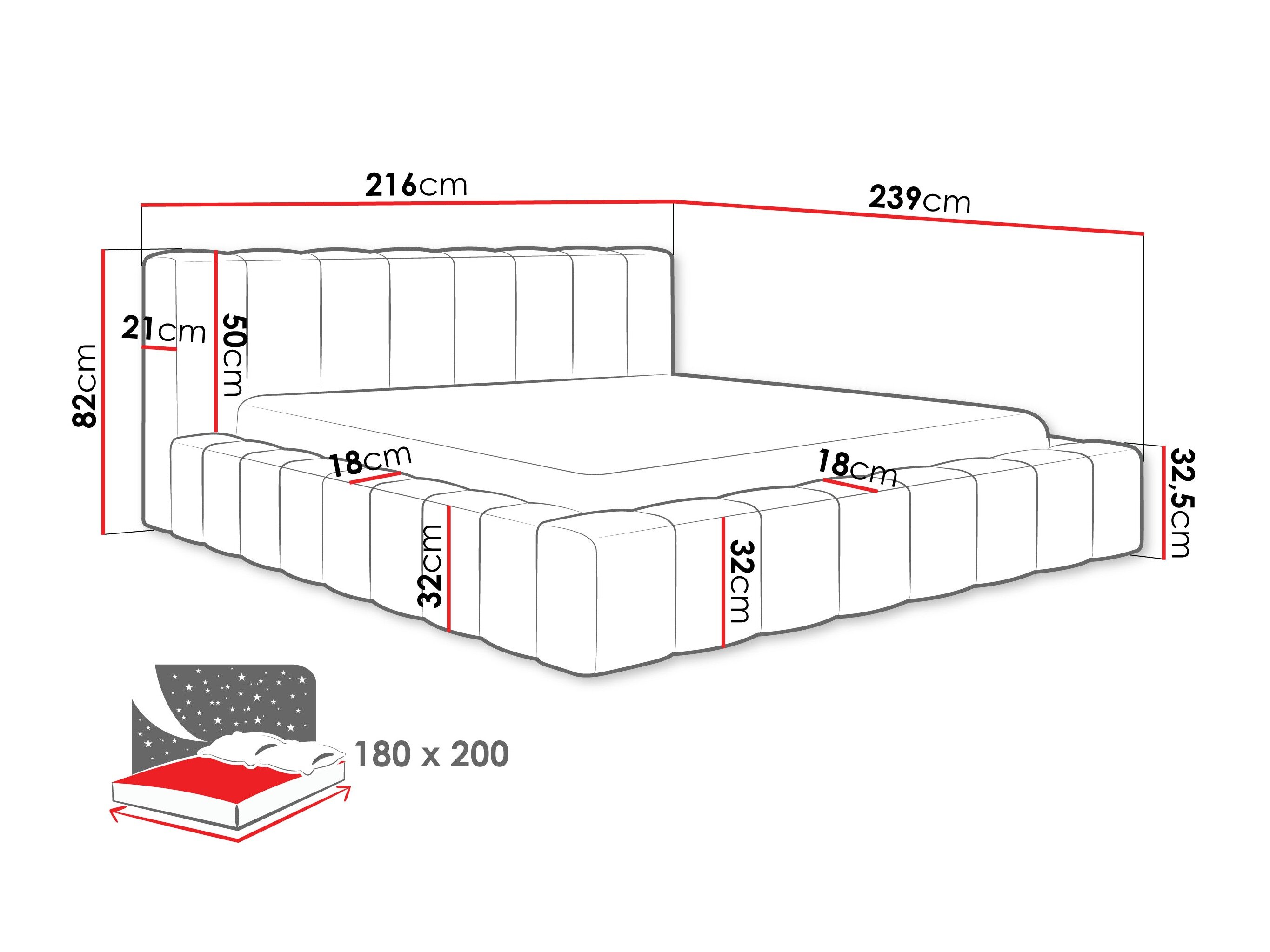 Bed Hesperia 125 (Kronos 38)