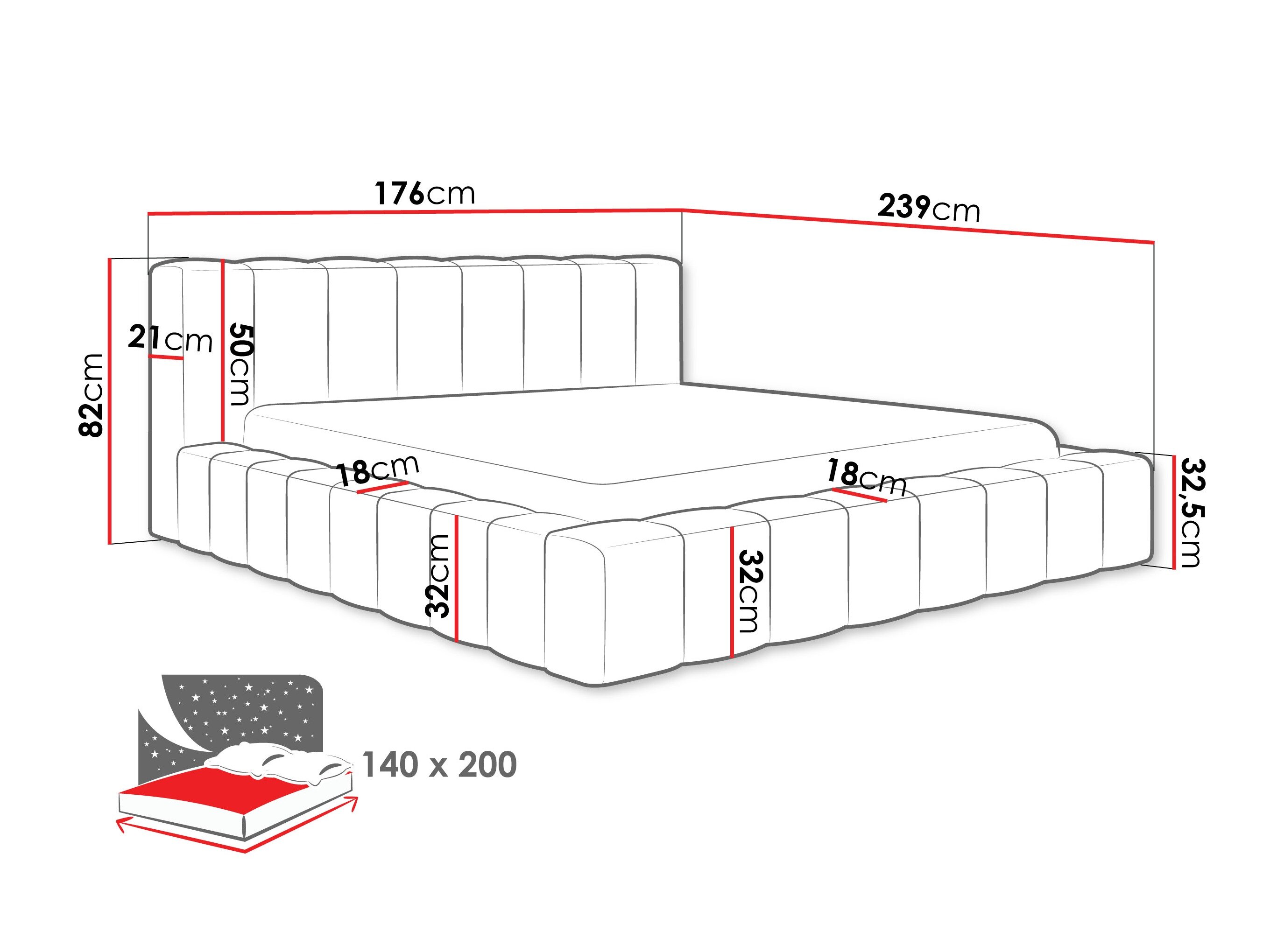 Bed Hesperia 125 (Paros 05)