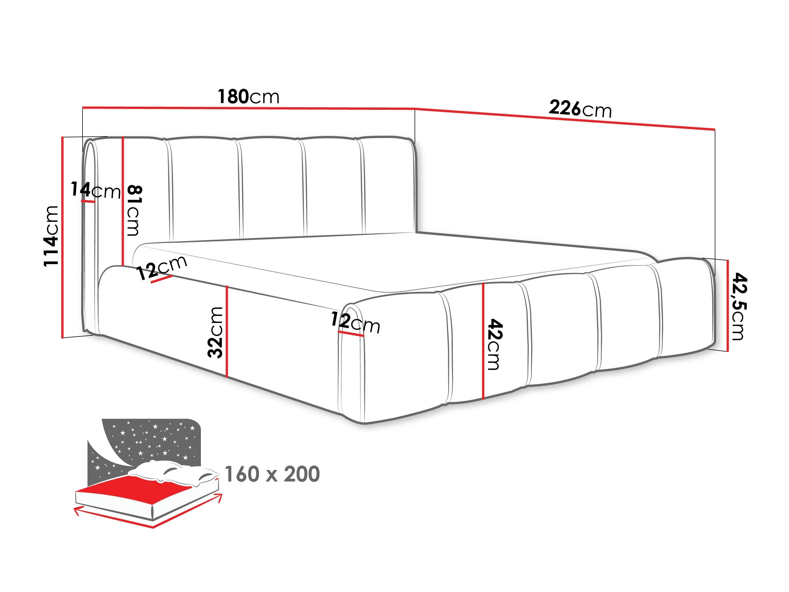 Bed Clario (Kronos 35)