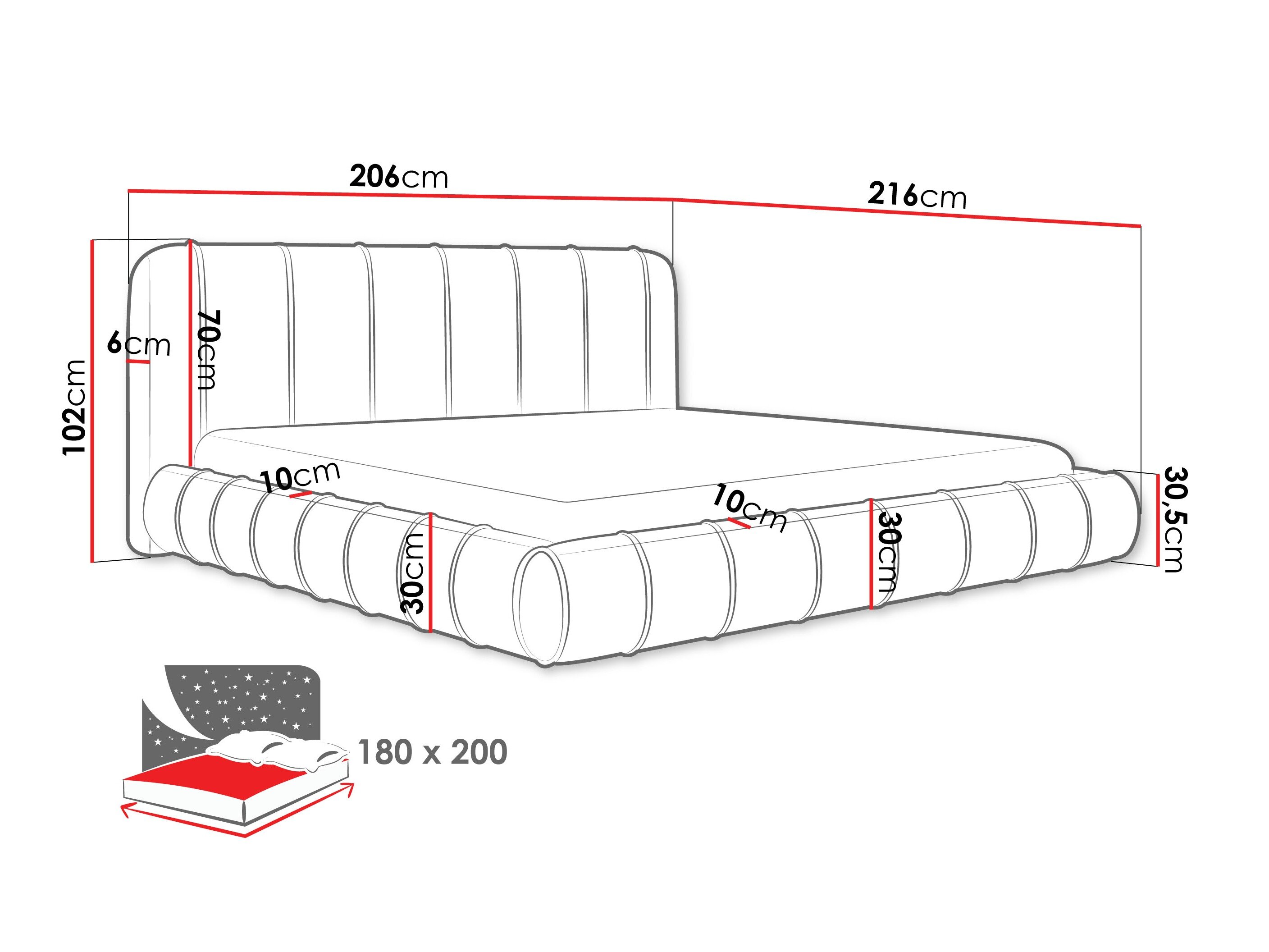 Bed Cucumos (Kronos 07)