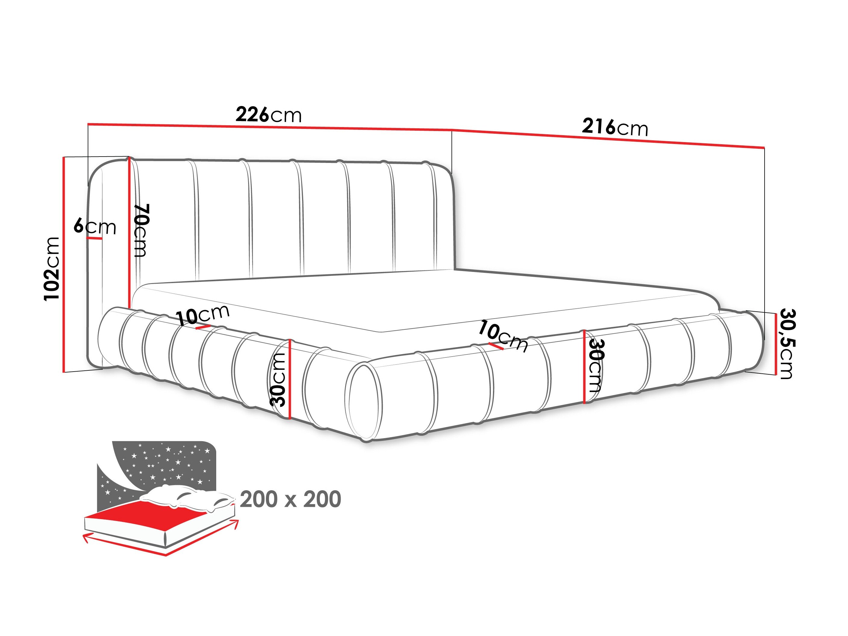 Bed Cucumos (Kronos 07)