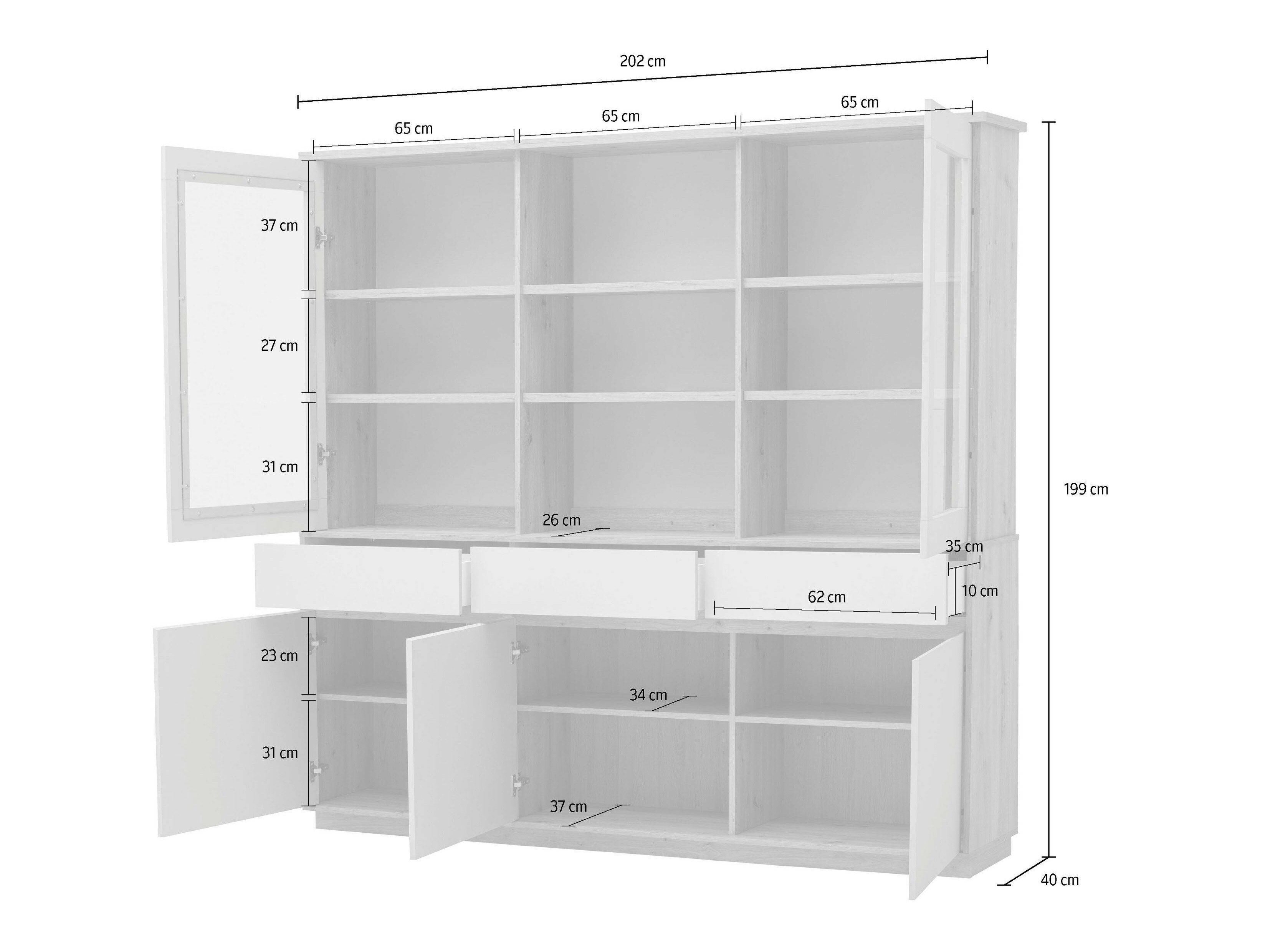 Boekenkast Ferciro 107