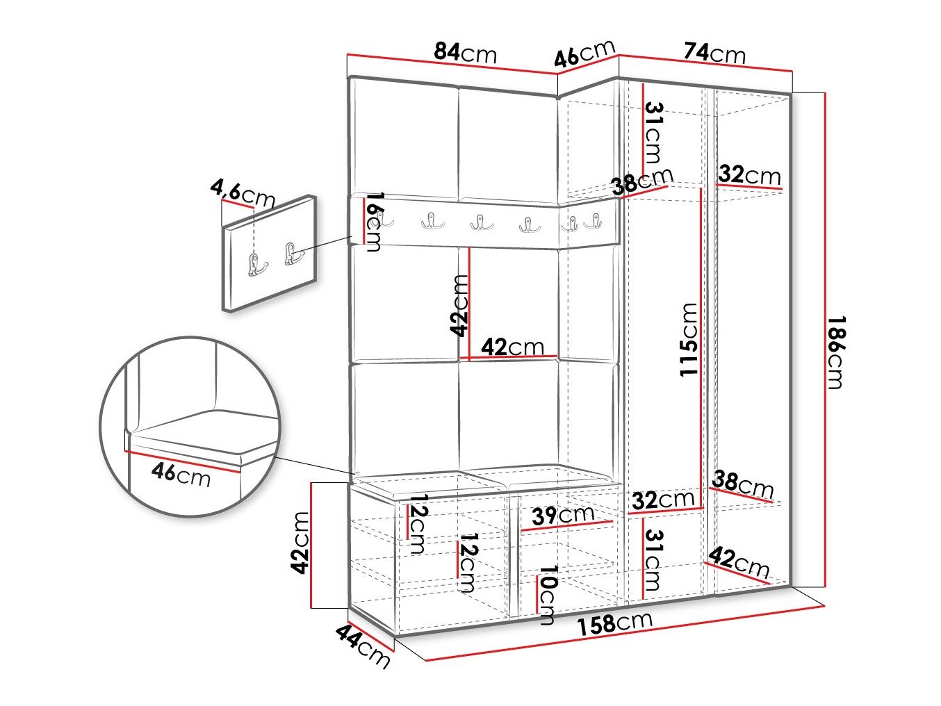Entrésæt Hartford 266 (Kashmir)