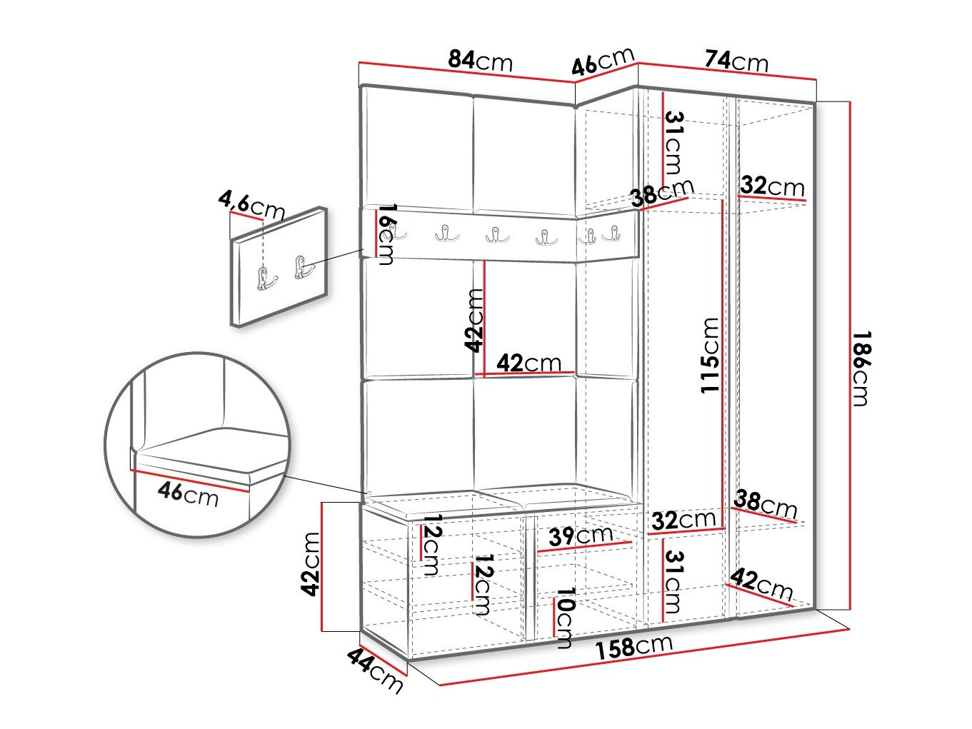 Entrésæt Hartford 266 (Kashmir)