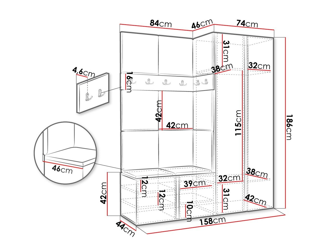 Entrésæt Hartford 266 (Kashmir)