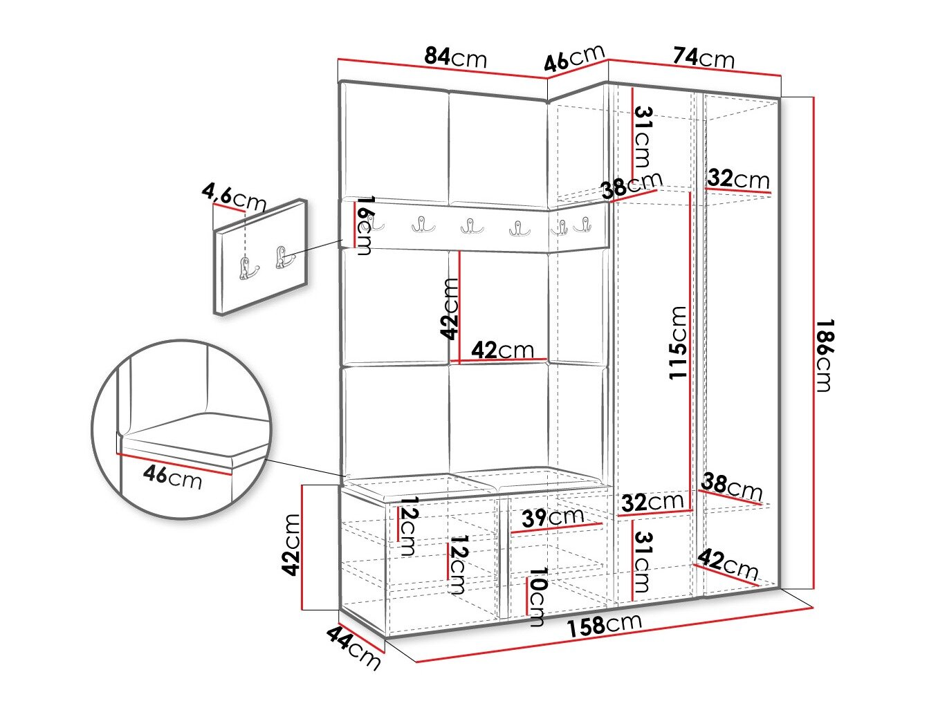 Entrésæt Hartford 266 (Kashmir)