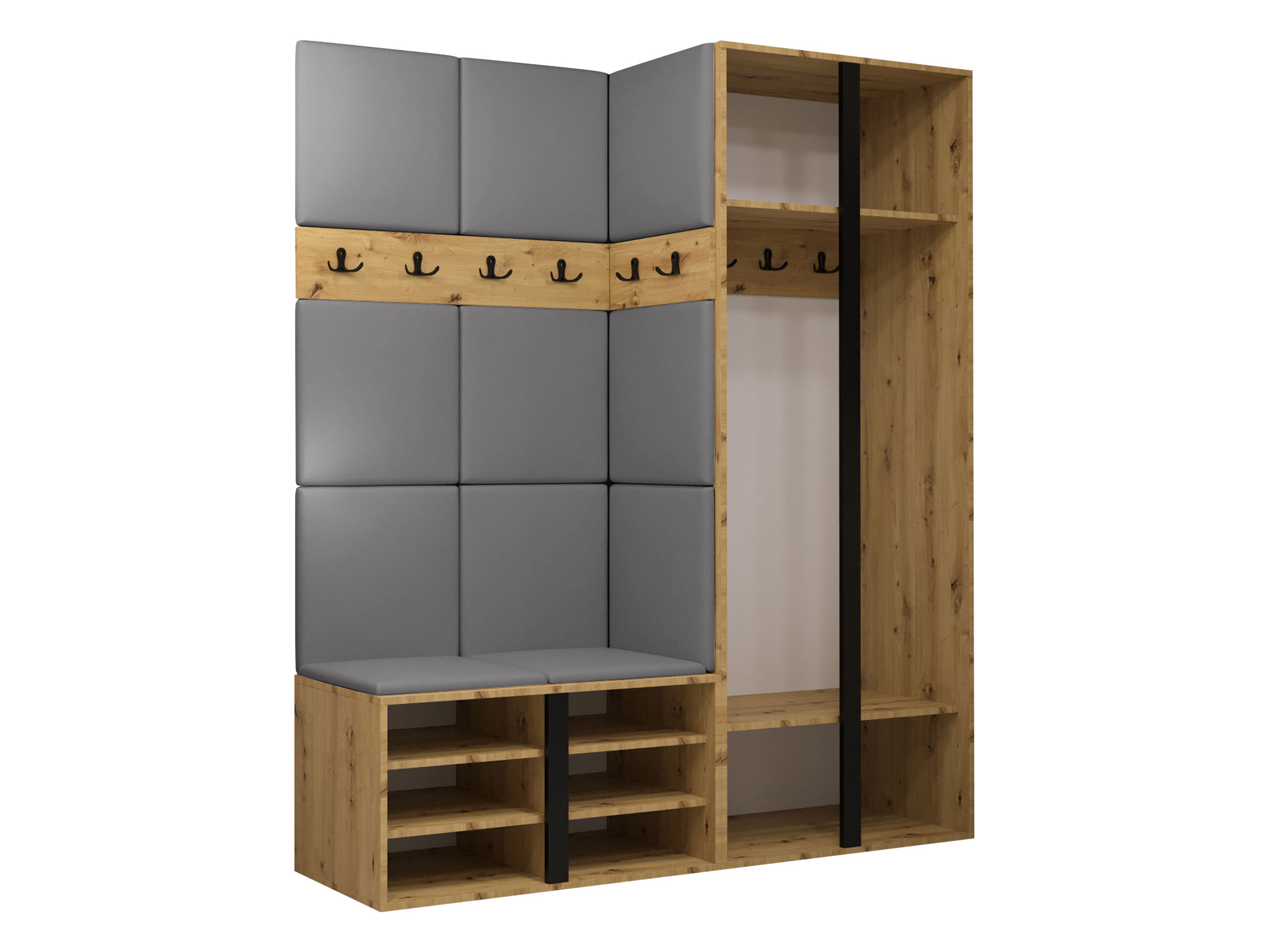 Entrésæt Pinis III (Grafit)