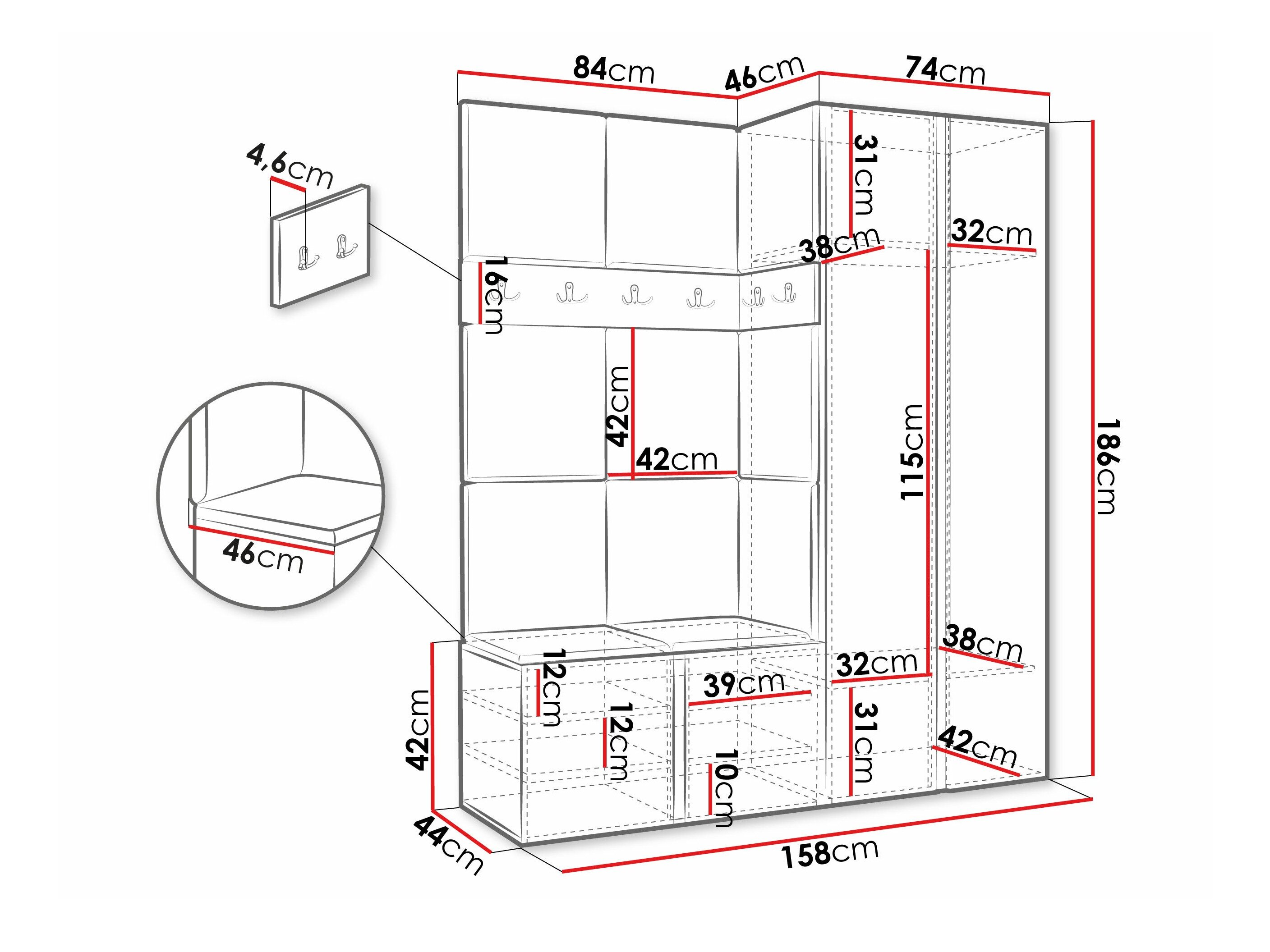 Entrésæt Pinis III (Grafit)
