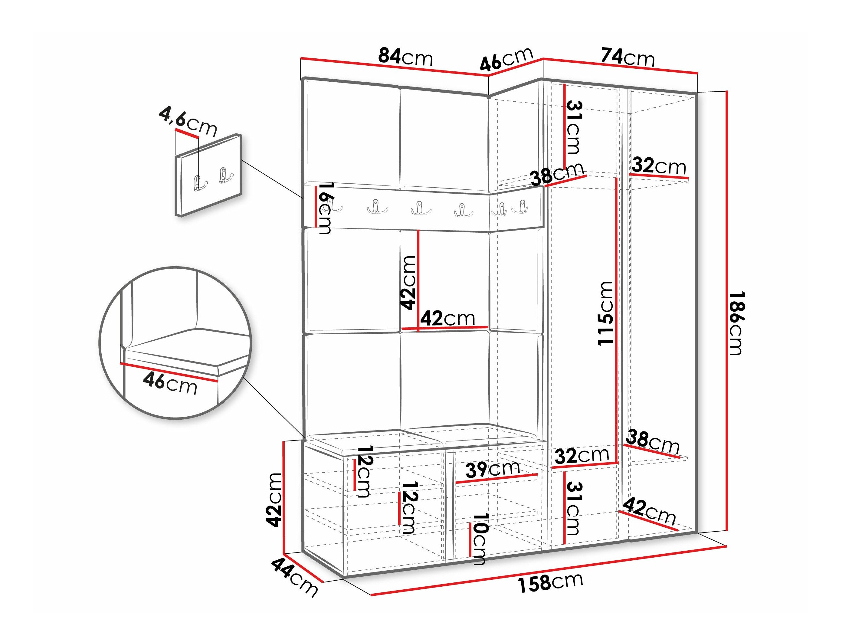 Entrésæt Pinis III (Grafit)