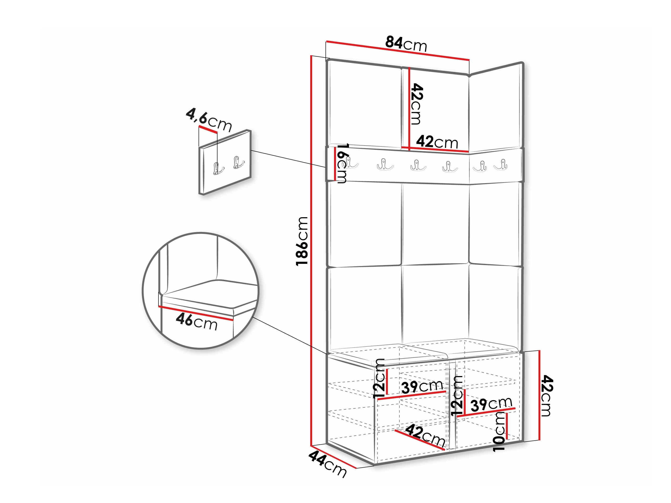 Entrésæt Hartford 264 (Artisan eg)