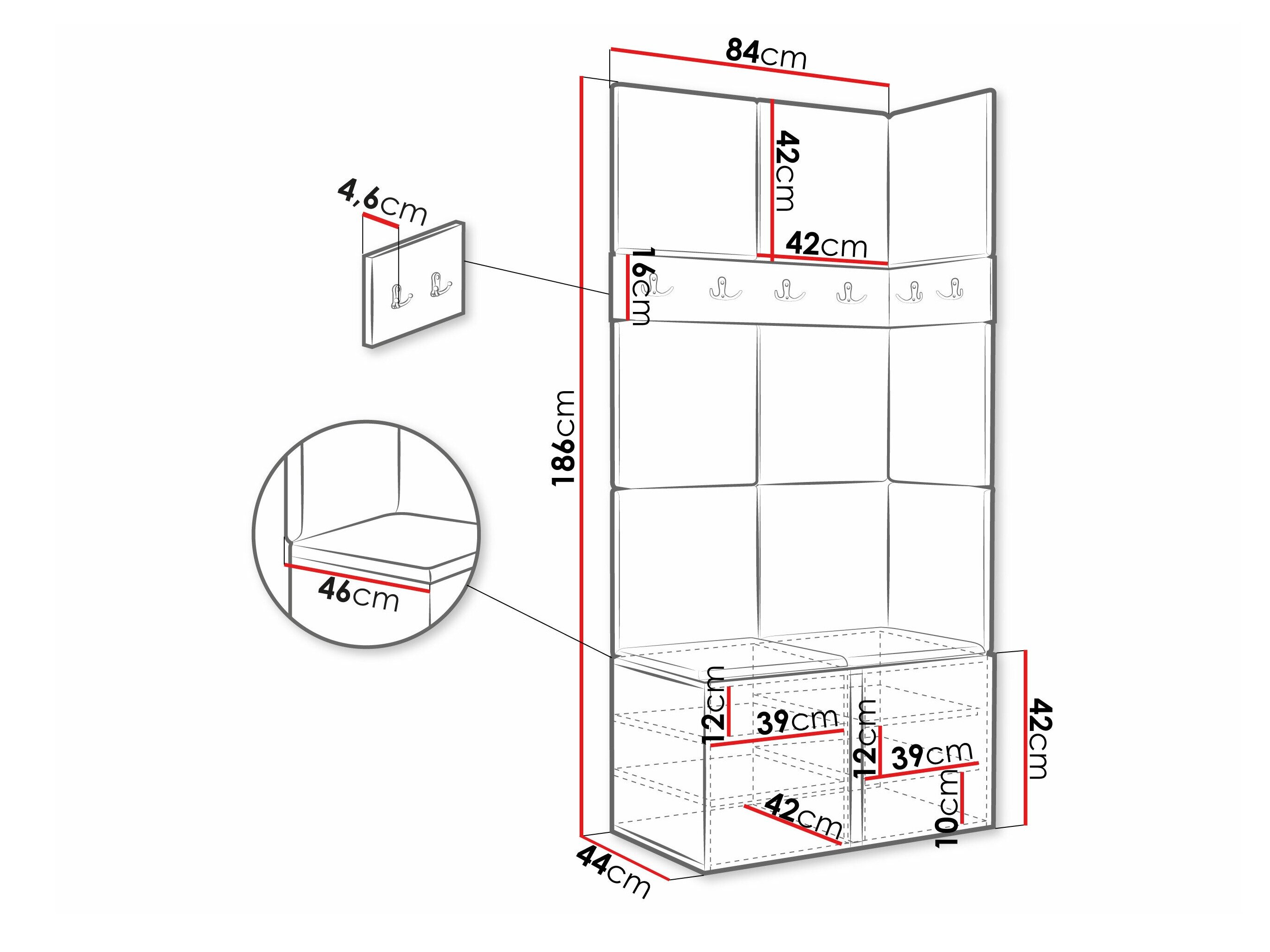 Entrésæt Pinis I (Hvid)