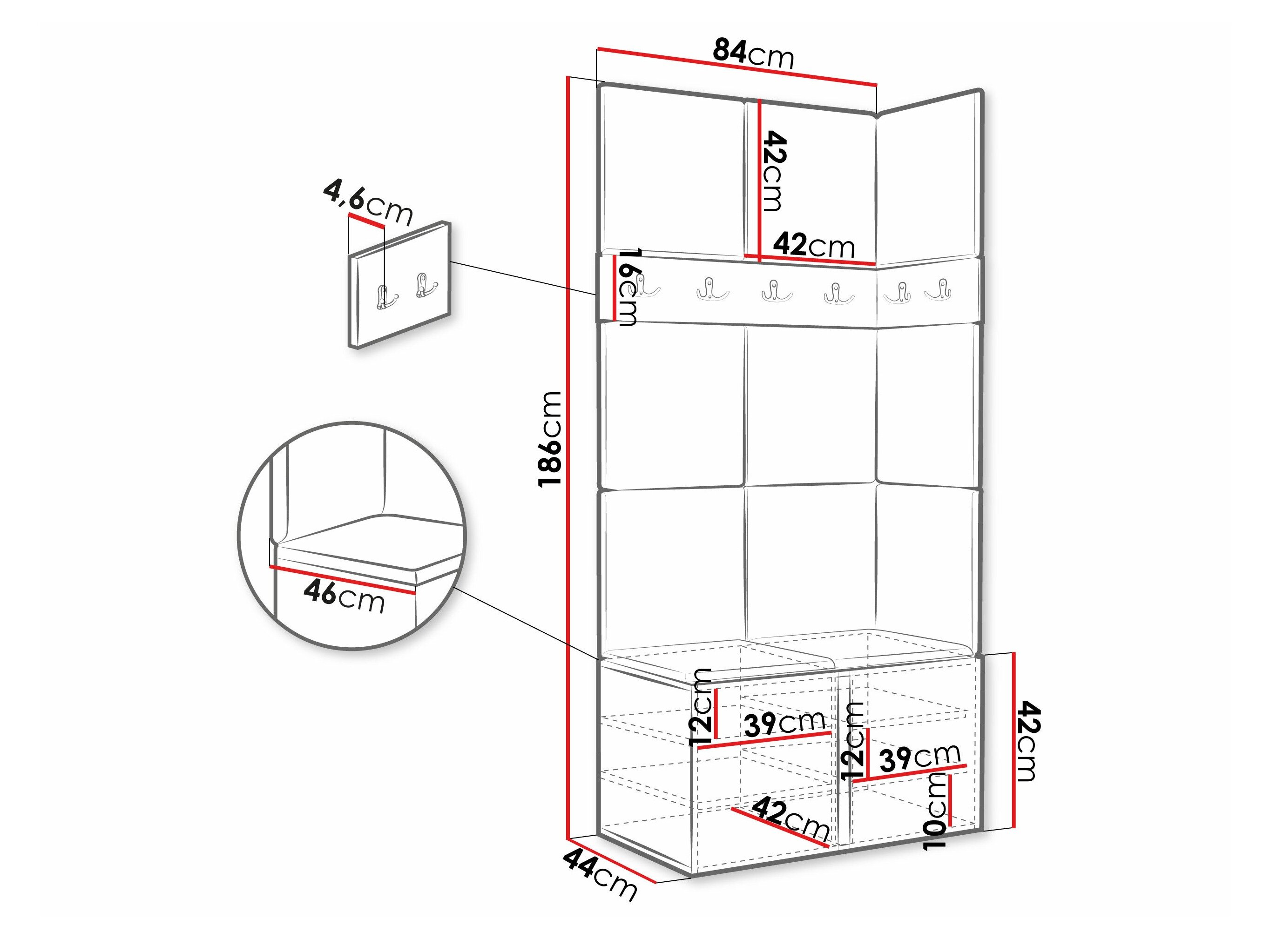 Entrésæt Pinis I (Hvid)