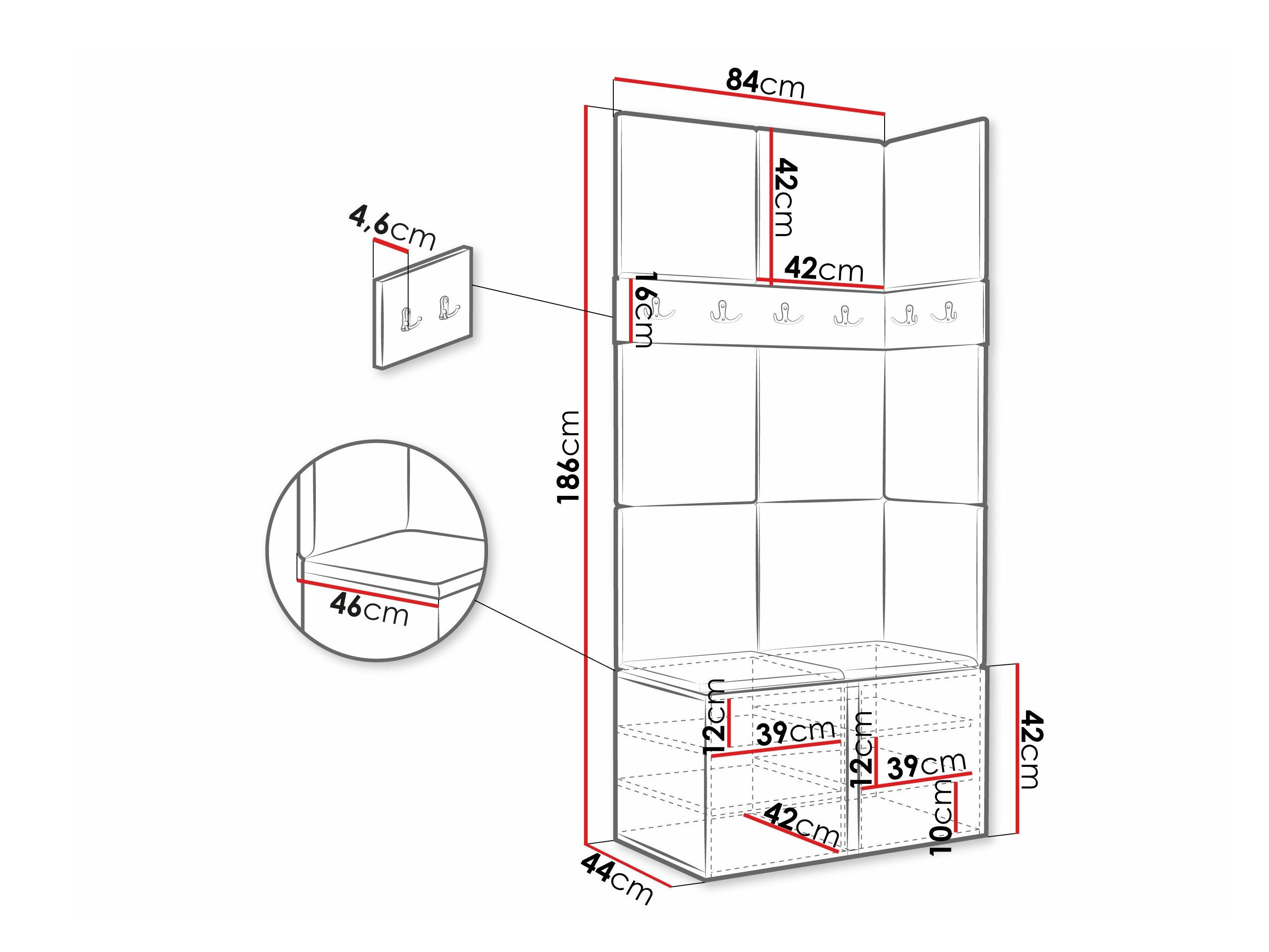Entrésæt Pinis I (Hvid)