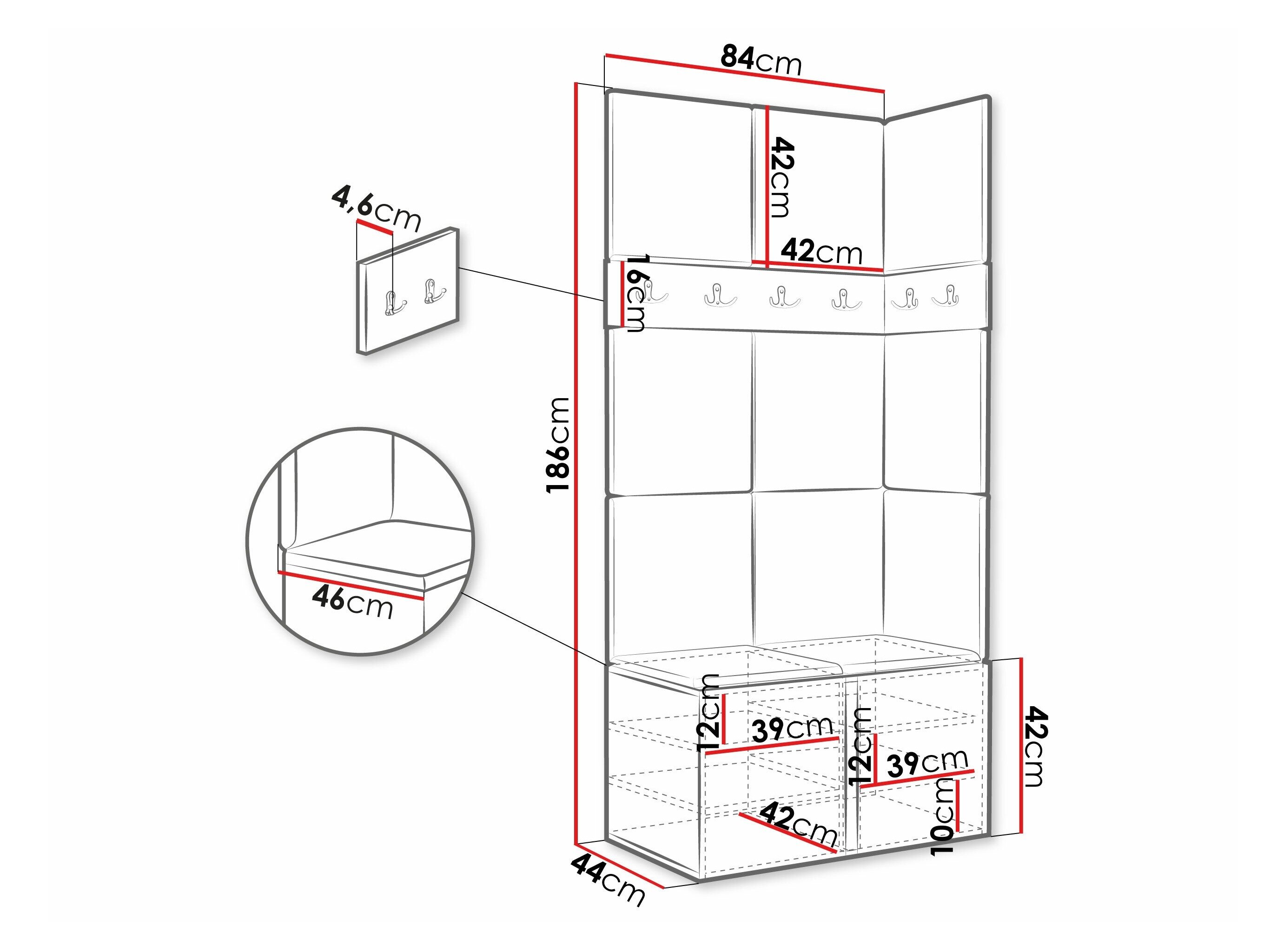Entrésæt Pinis I (Hvid)