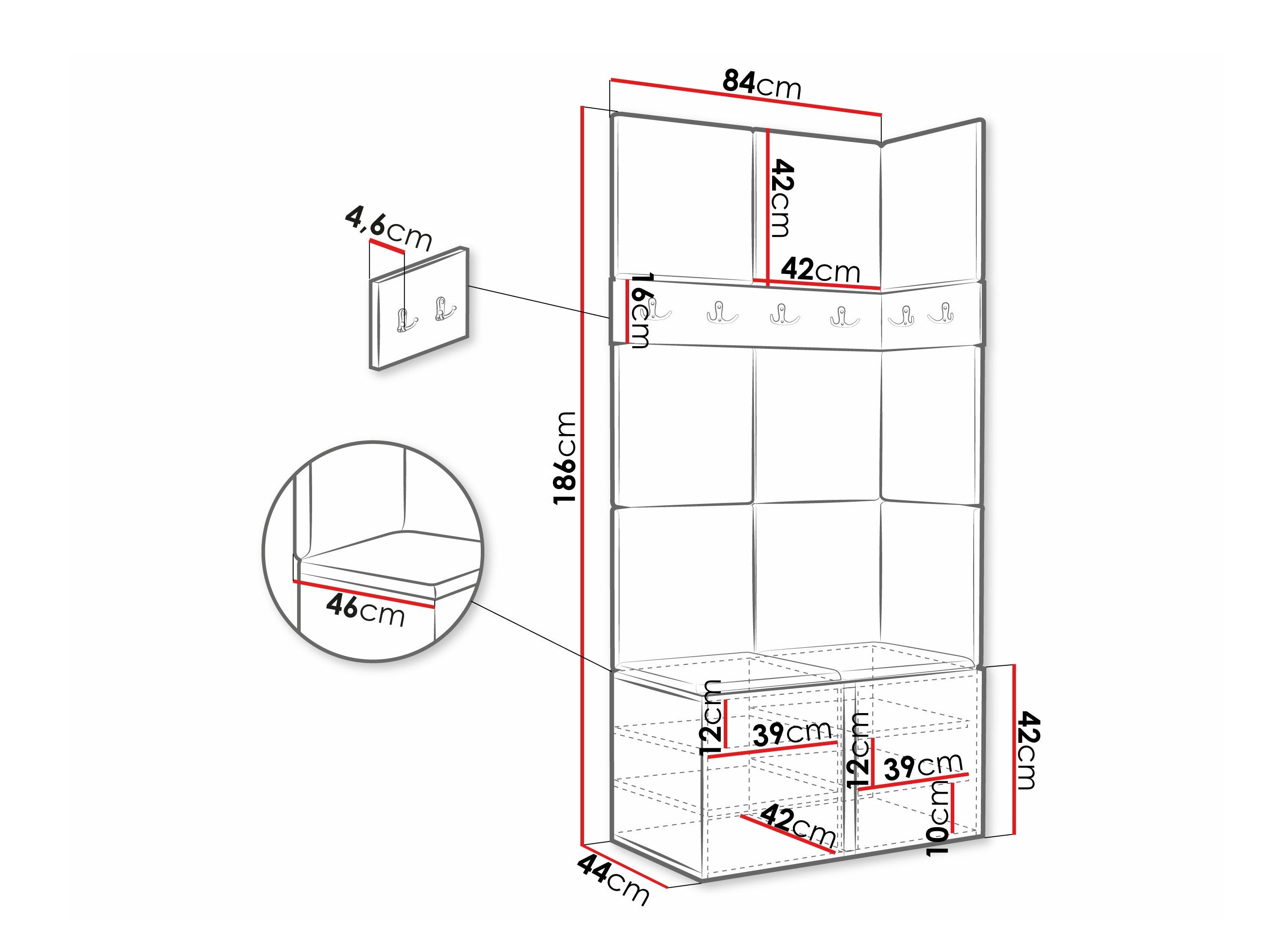 Entrésæt Pinis I (Hvid)