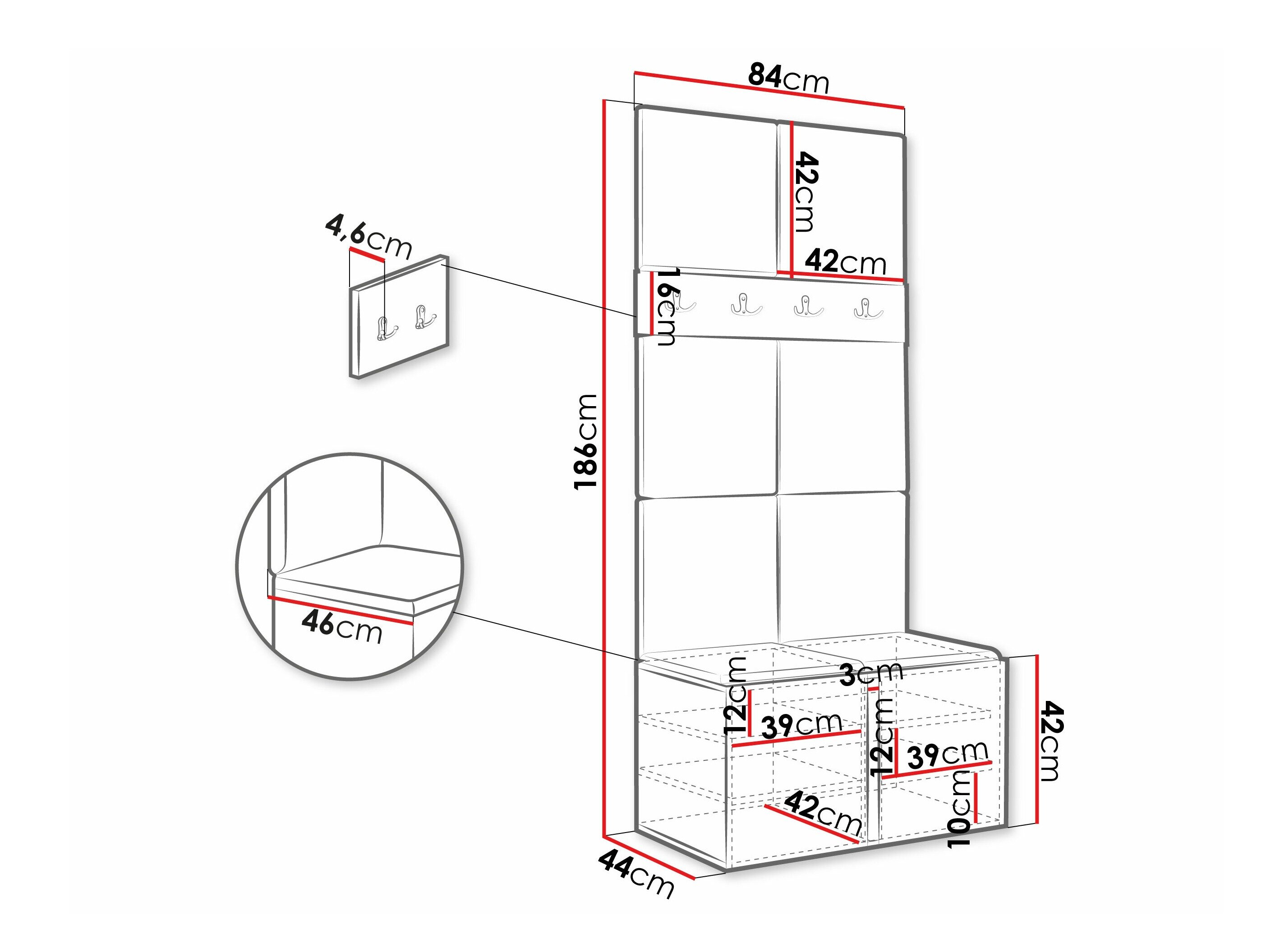 Entrésæt Hartford 267 (Artisan eg)