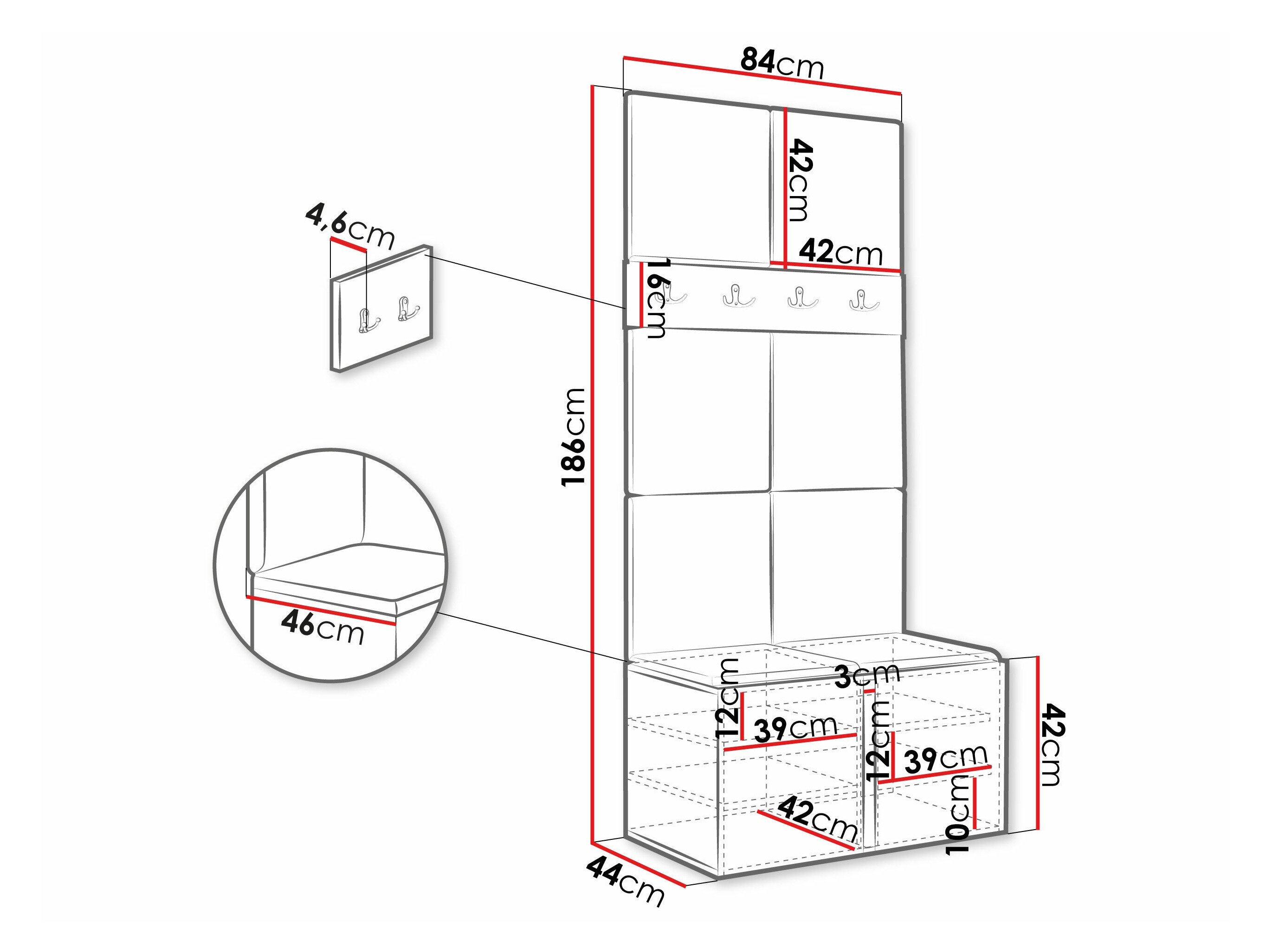 Entrésæt Pinis IV (Artisan eg)