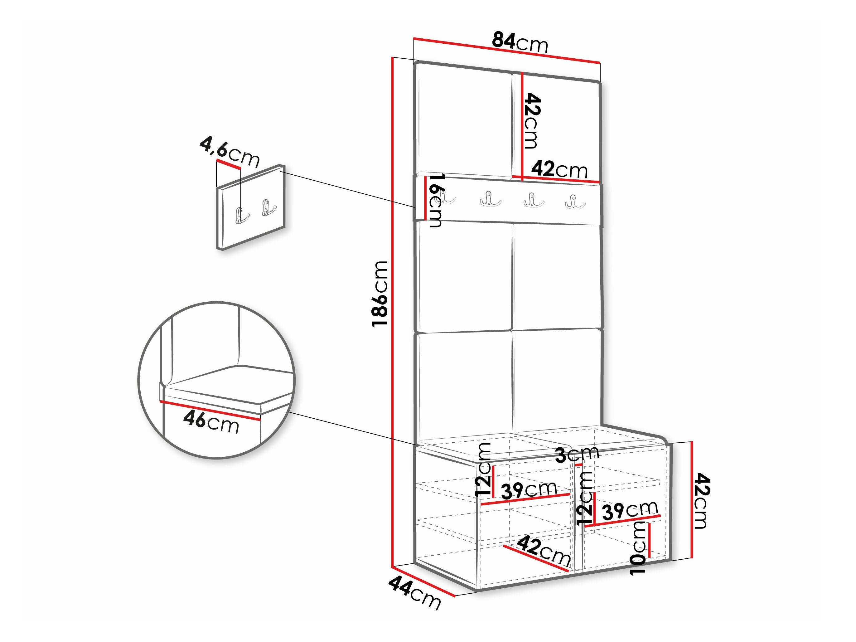 Entrésæt Pinis IV (Artisan eg)