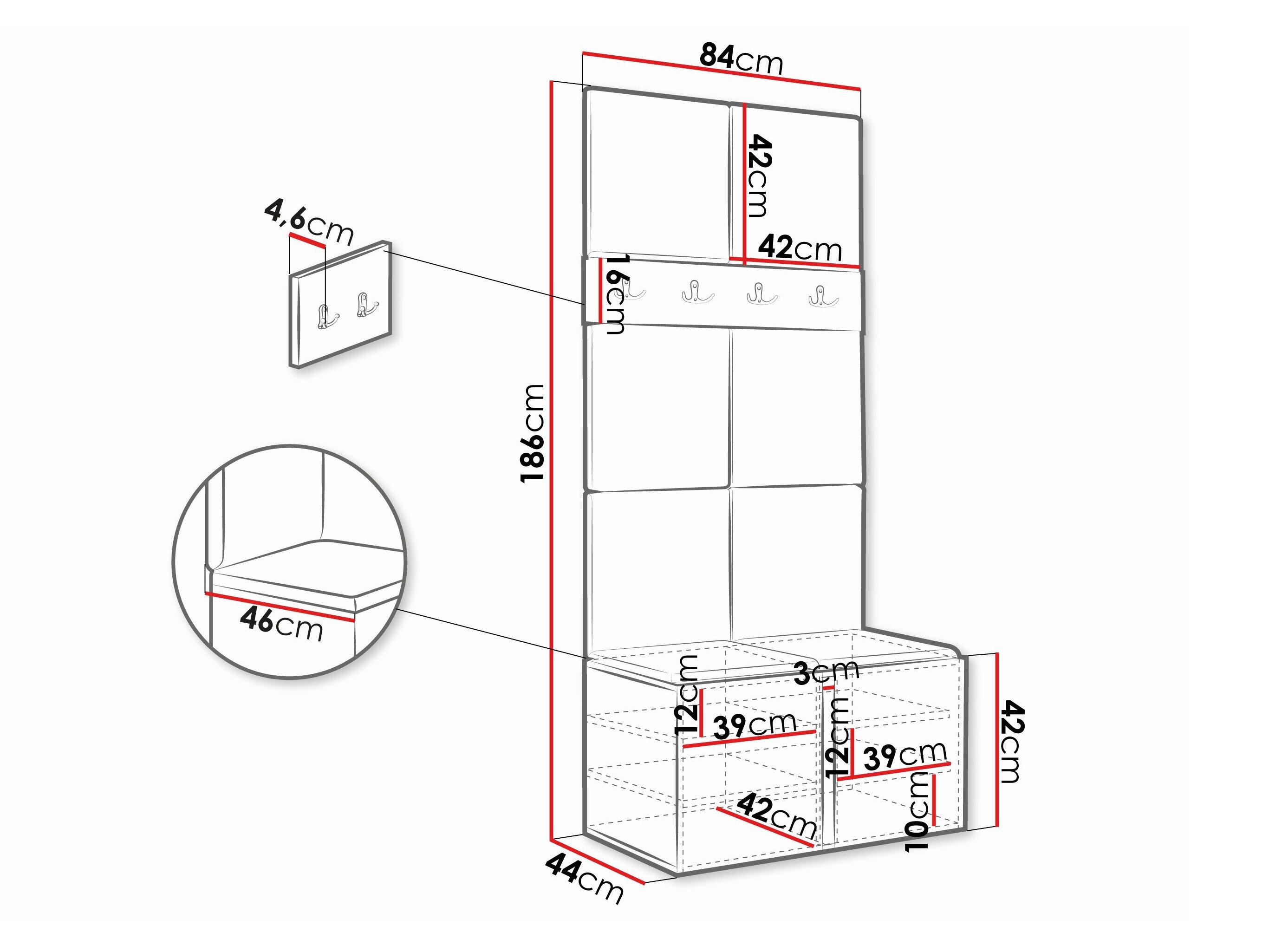 Entrésæt Pinis IV (Artisan eg)