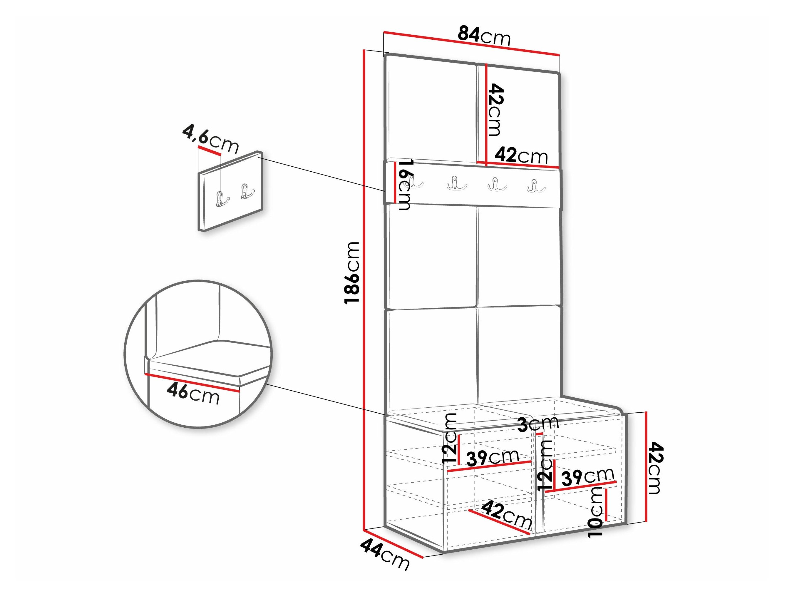 Entrésæt Pinis IV (Grafit)