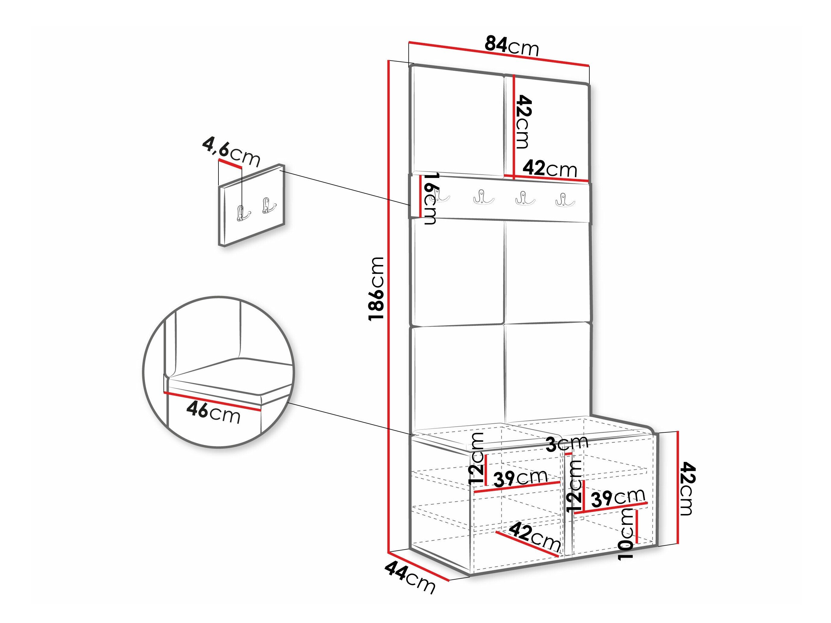 Entrésæt Pinis IV (Grafit)