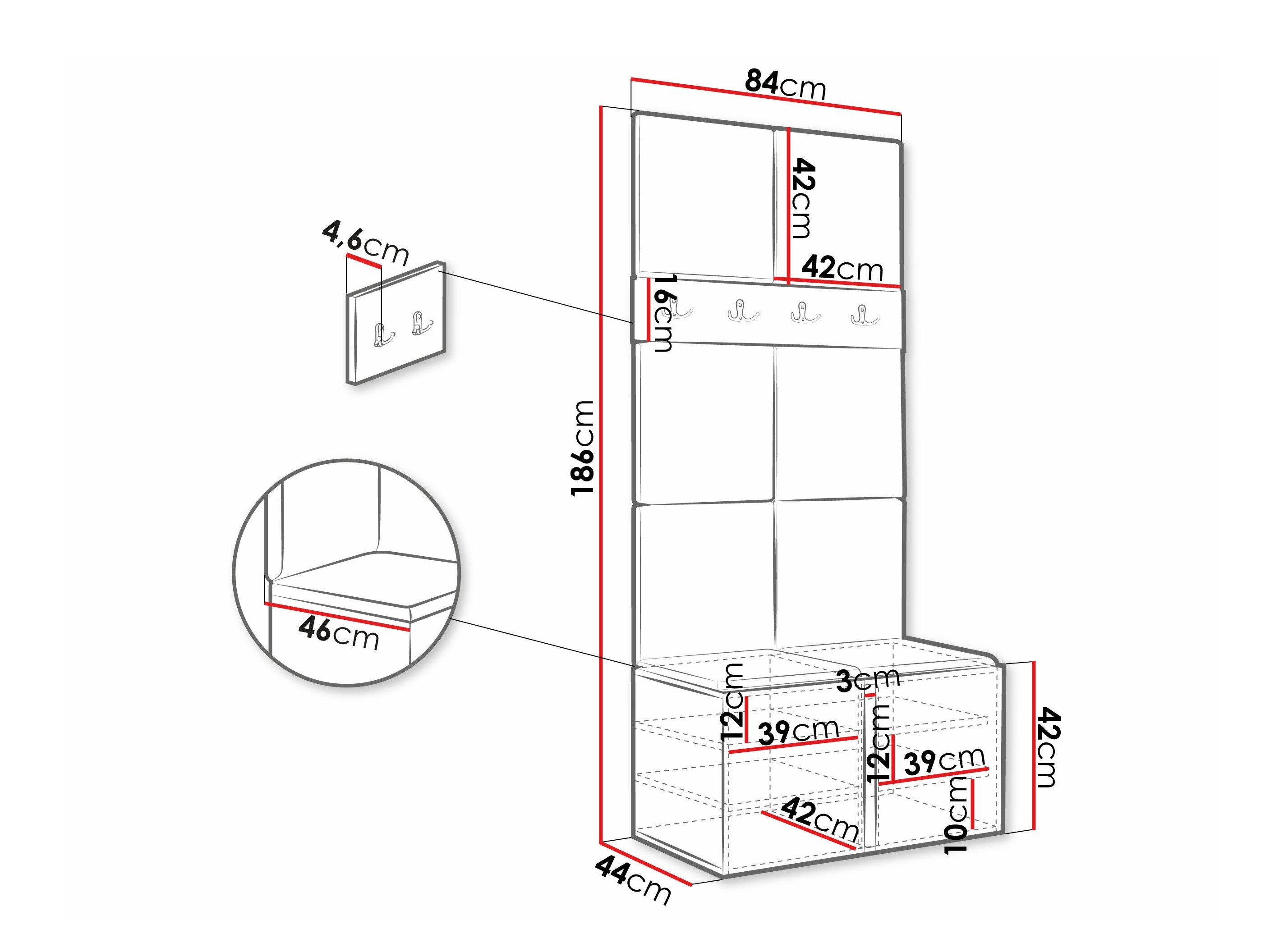Entrésæt Pinis IV (Hvid)