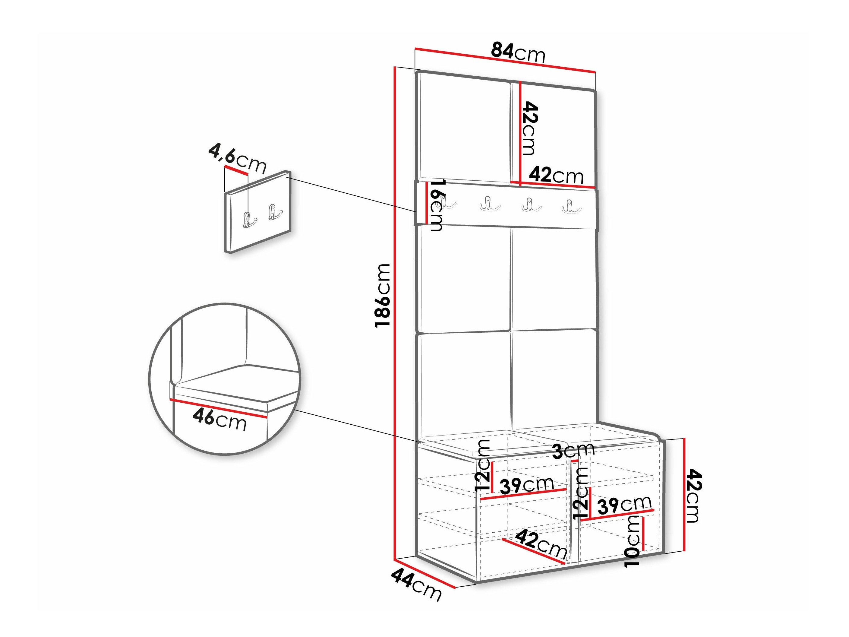 Entrésæt Pinis IV (Hvid)