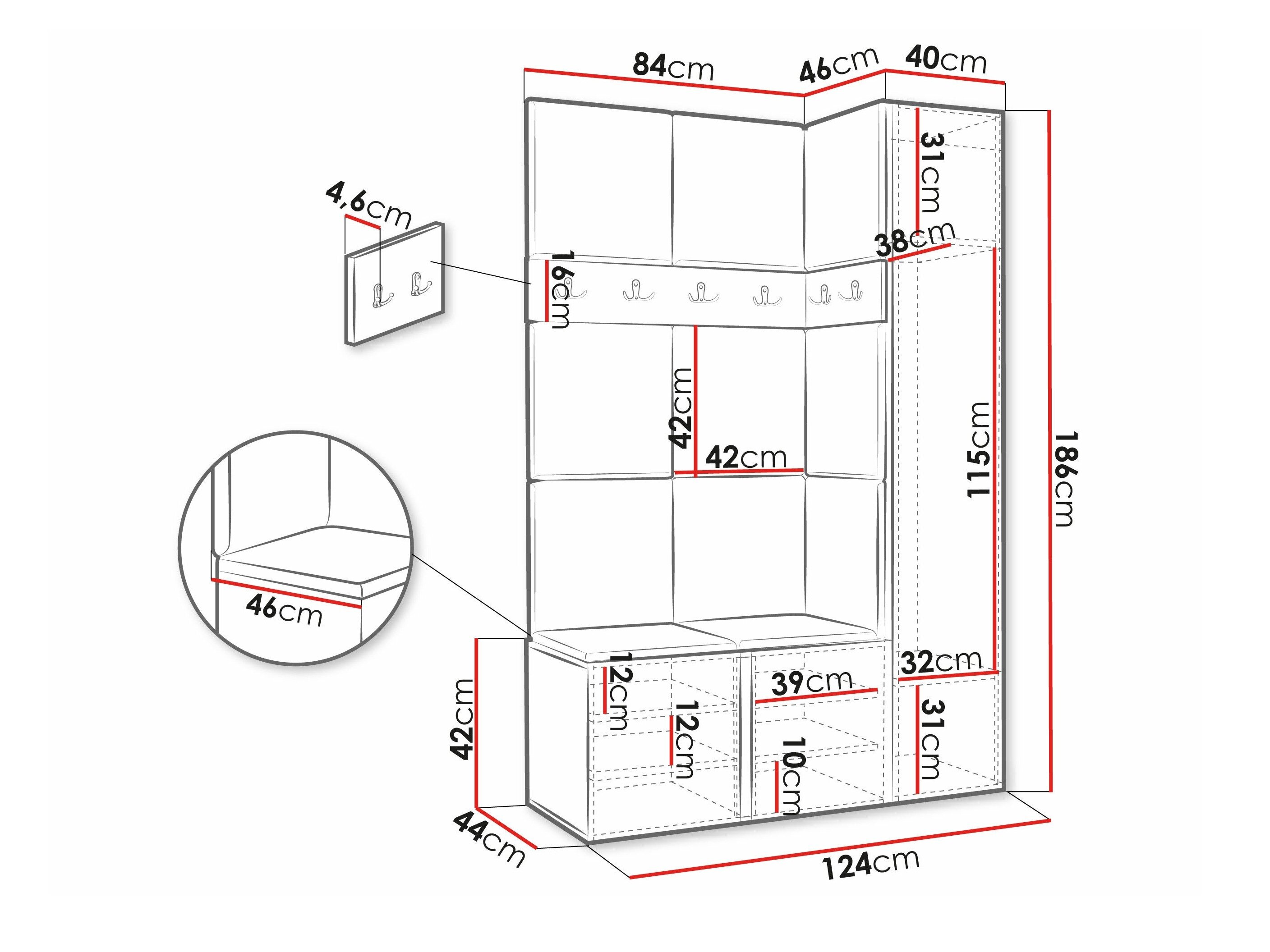 Entrésæt Pinis IX (Hvid)