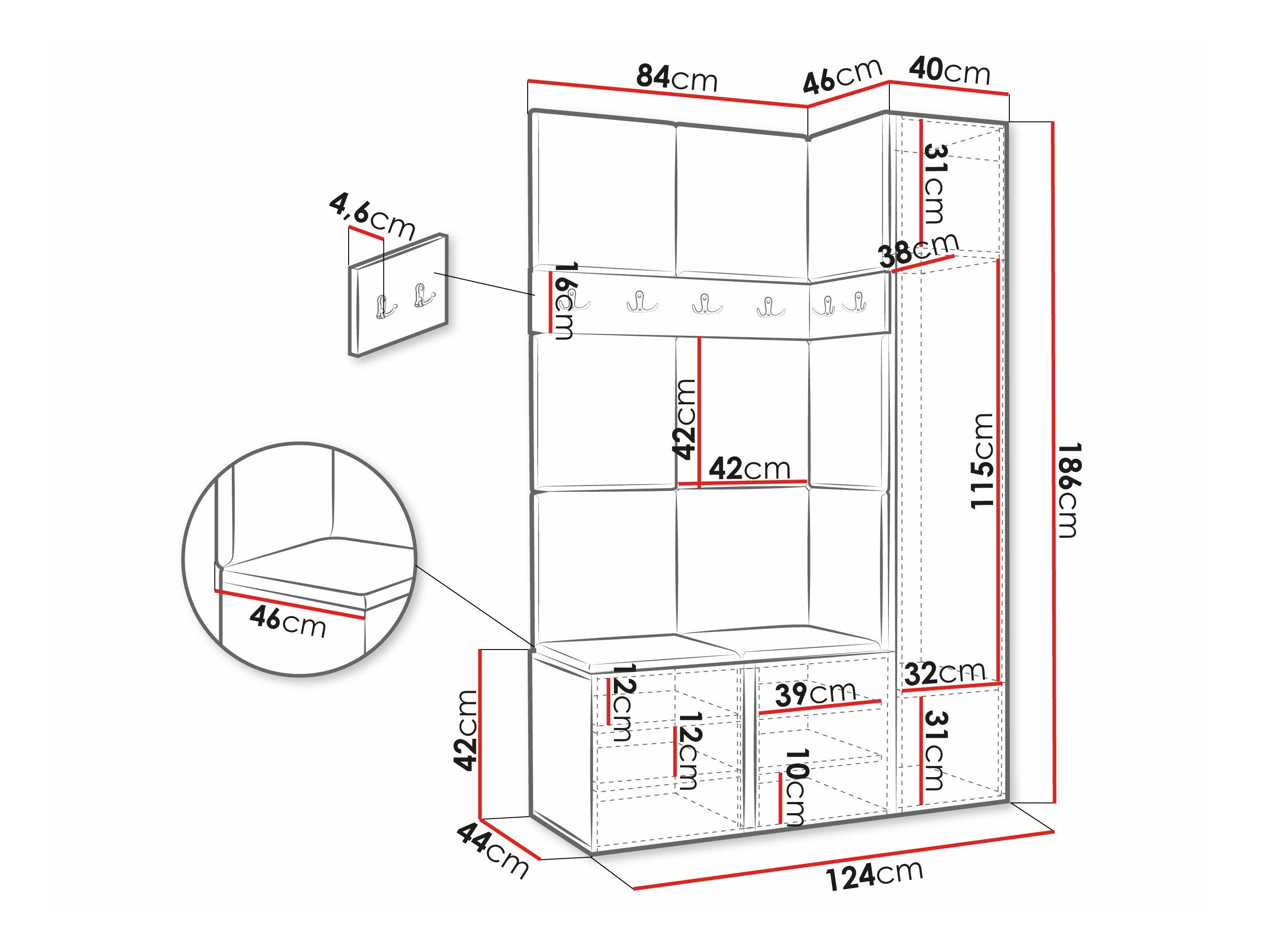 Entrésæt Pinis IX (Hvid)