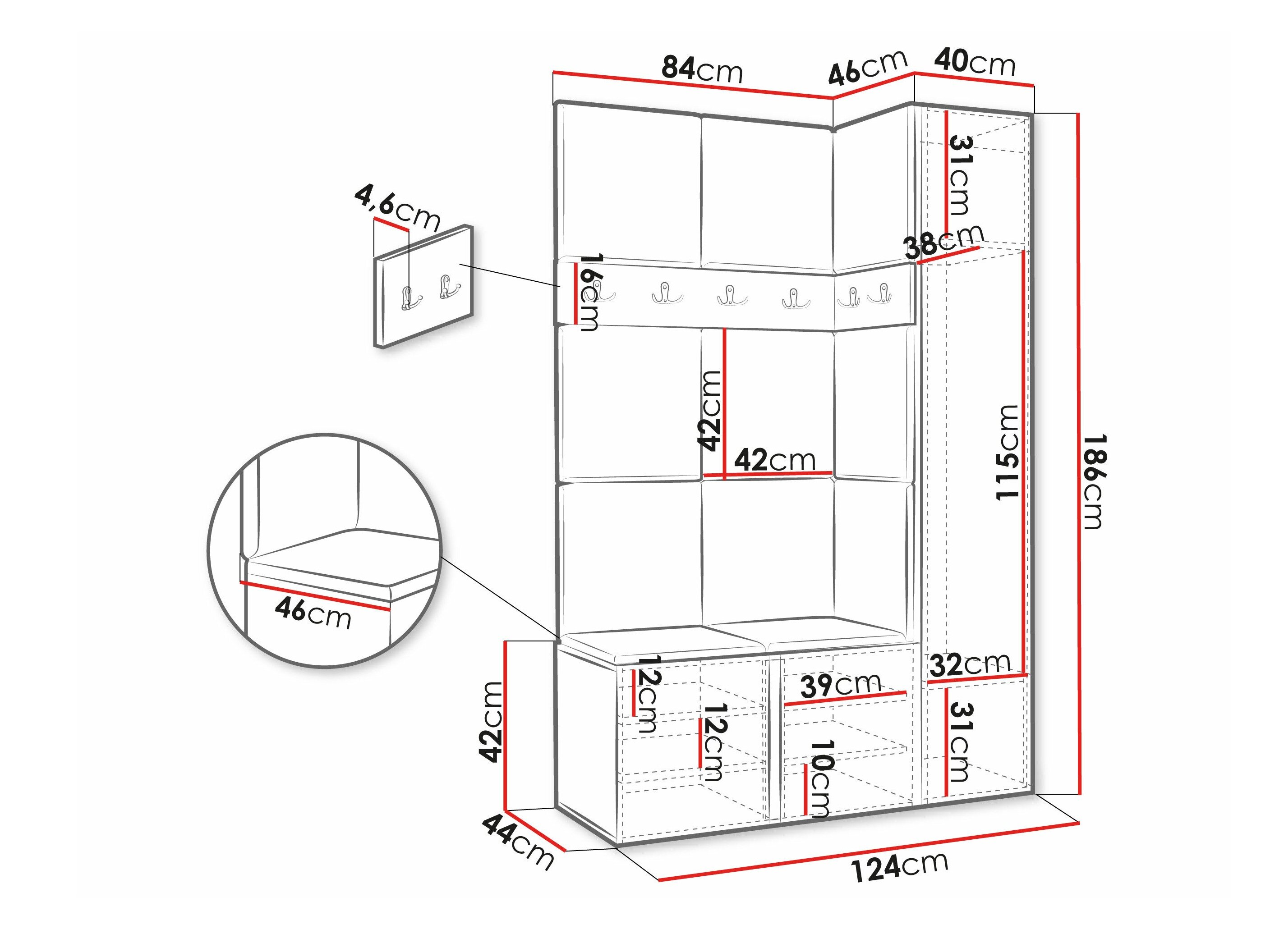 Entrésæt Pinis IX (Hvid)